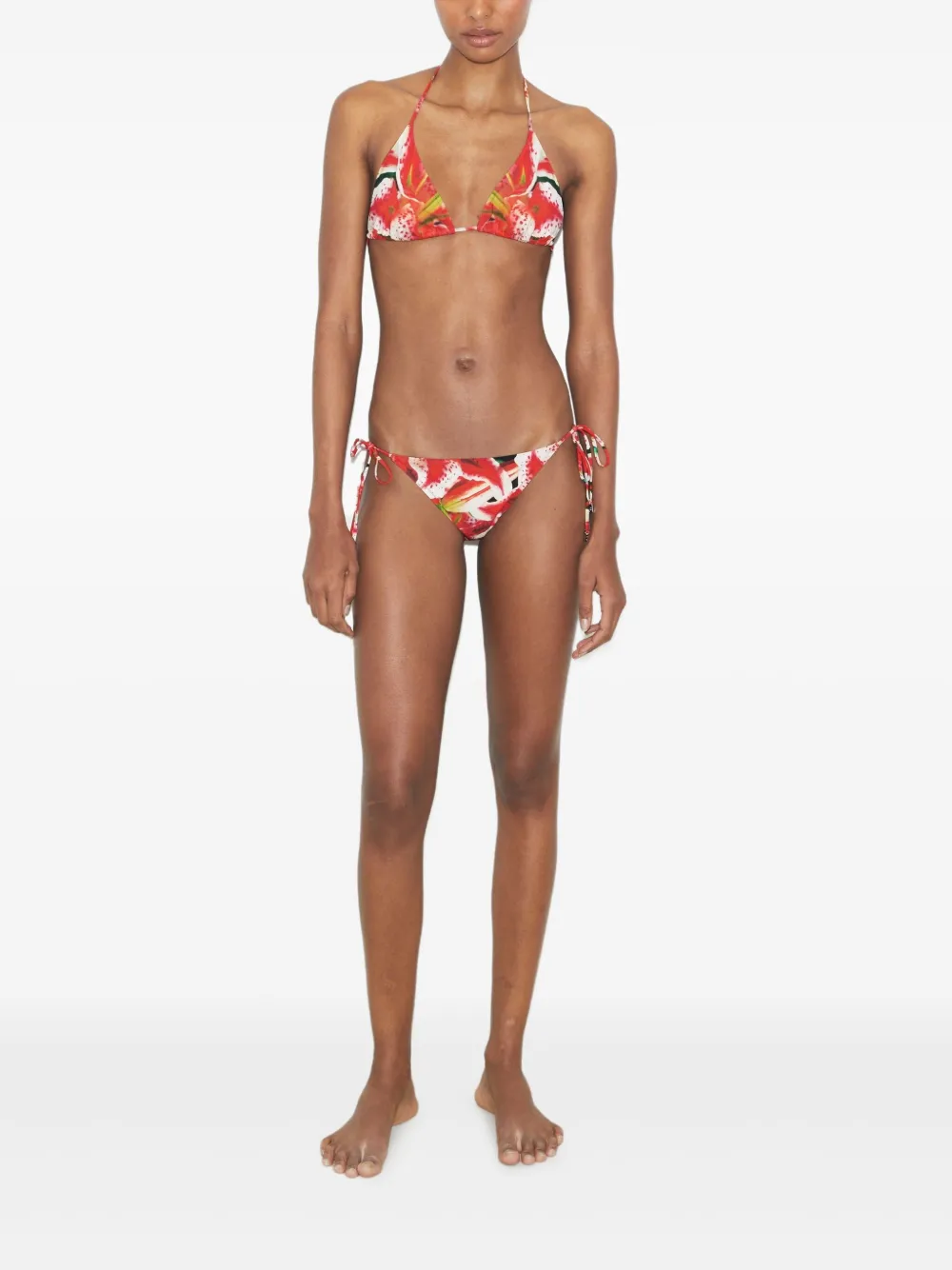 Tory Burch top de bikini estilo triángulo con estampado floral | Bikinis | Image 2