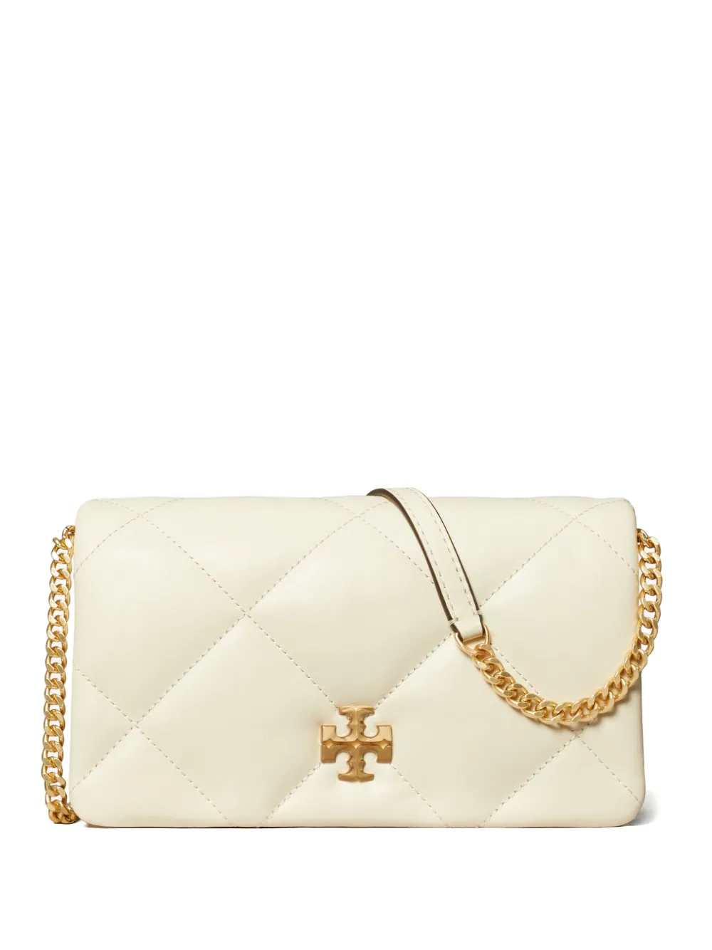 Tory Burch Kira チェーンウォレット - ホワイト Tory Burch Kira チェーンウォレット - ホワイト
