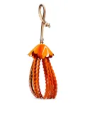 Tory Burch jellyfish key fob - Orange