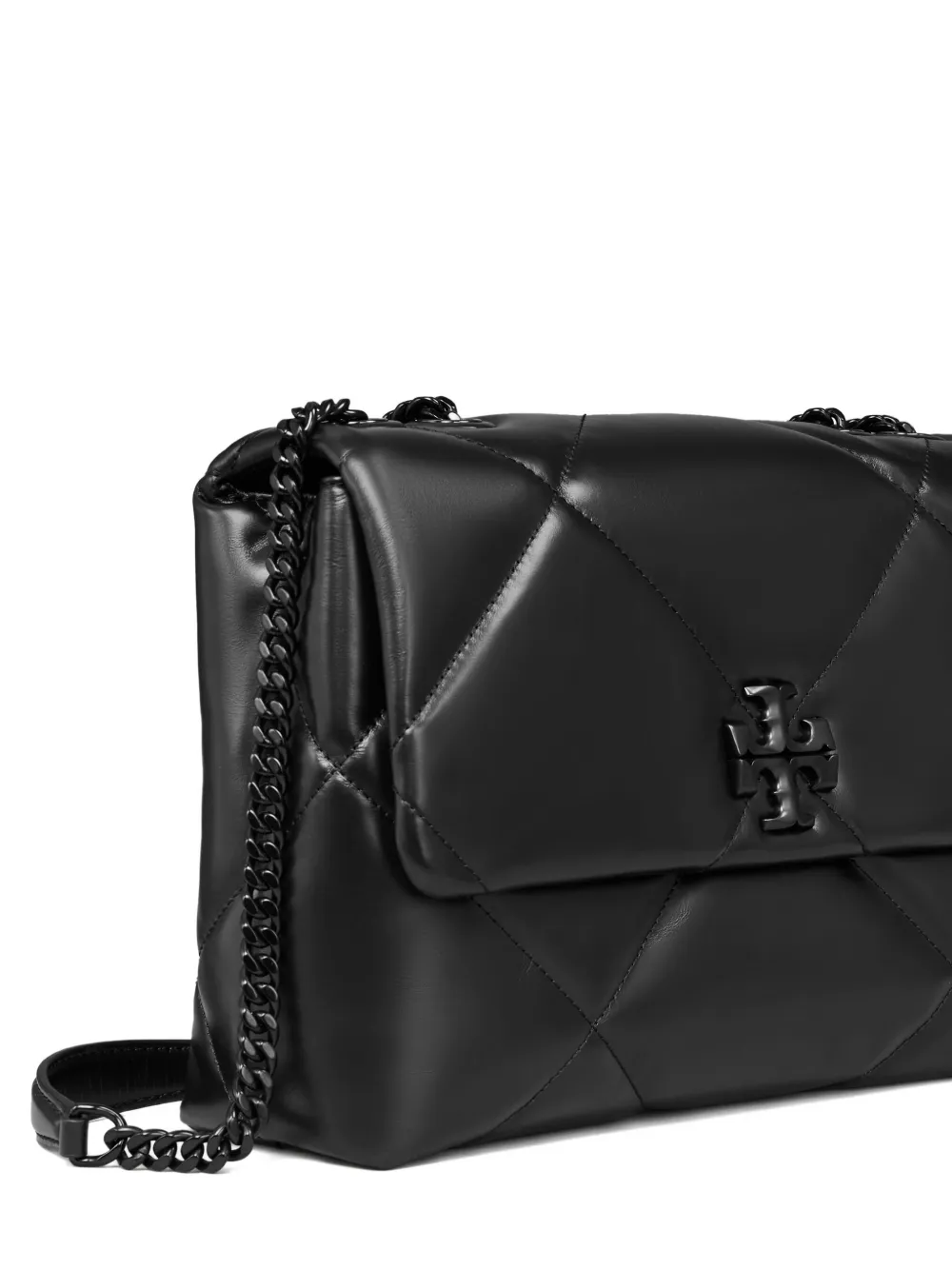 Tory Burch Kira gewatteerde schoudertas Zwart