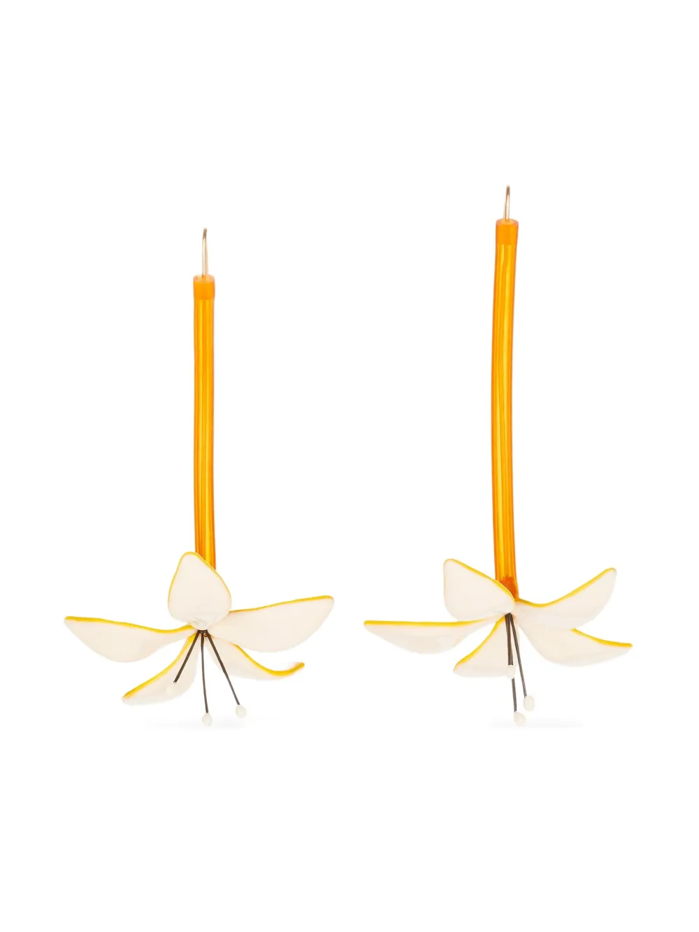 Tory Burch Flower earrings | White | Image 1
