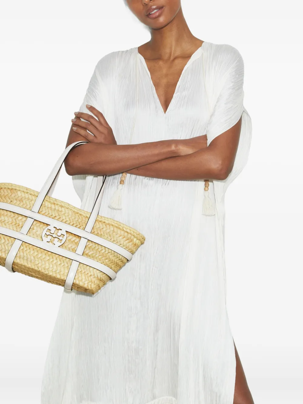 Tory Burch Ella kleine shopper - Beige