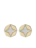 Tory Burch Mother of Pearl stud earrings - Gold