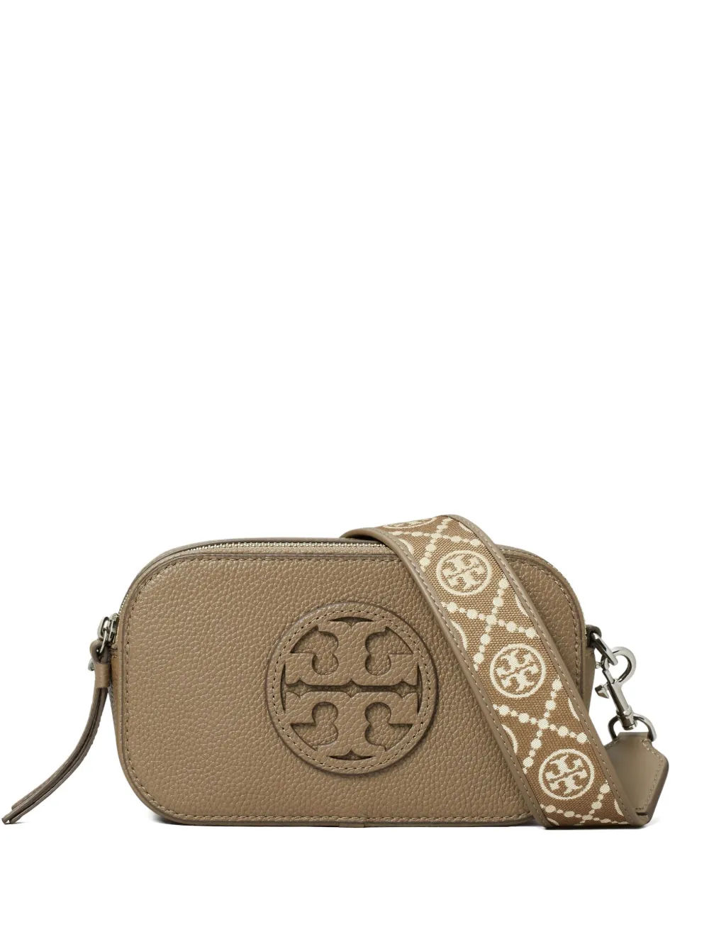 Tory Burch Miller レザーショルダーバッグ - ブラウン Tory Burch Miller レザーショルダーバッグ - ブラウン