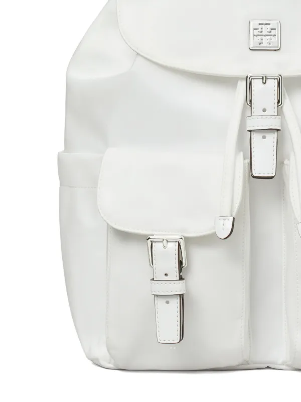 Tory Burch Virginia Backpack | White | FARFETCH