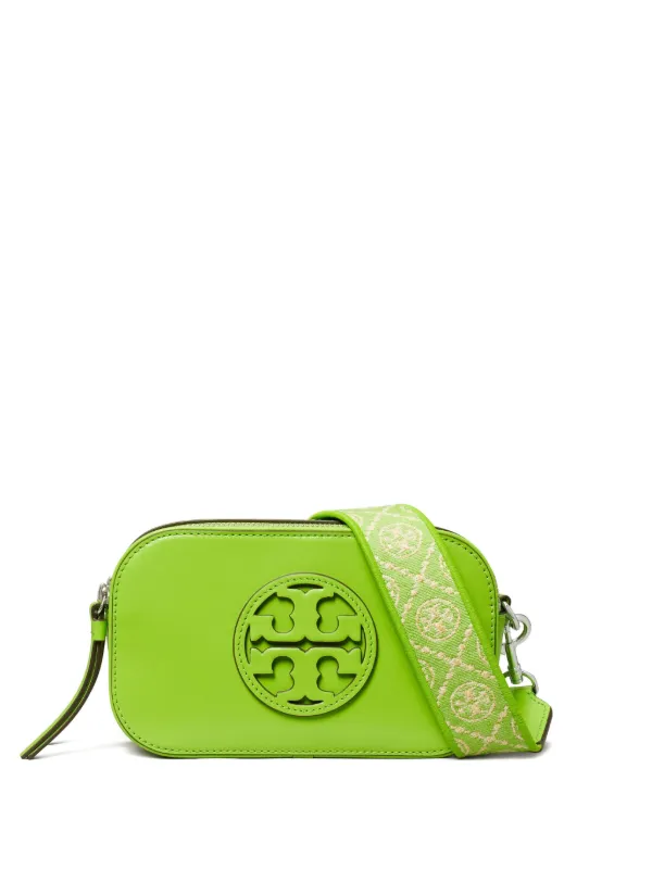 Tory Burch Mini Miller Cross Body Bag Green FARFETCH JO
