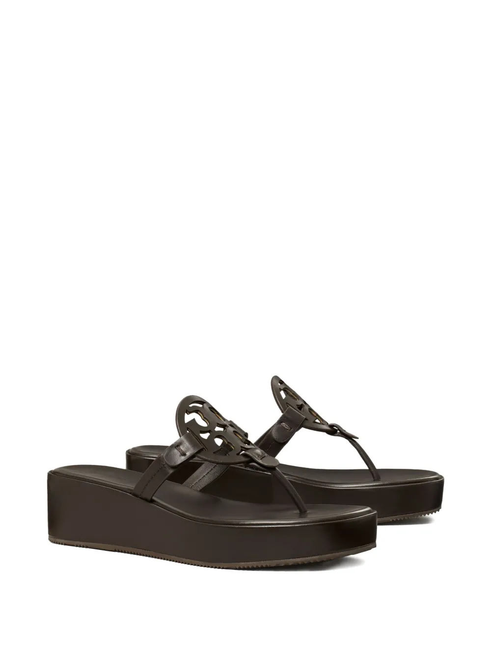 Tory Burch 25 mm Miller sandalen - Bruin