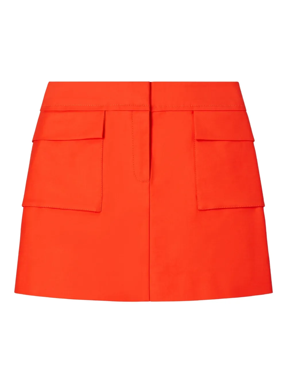 Tory Burch フロントポケット ミニスカート - レッド Tory Burch フロントポケット ミニスカート - レッド