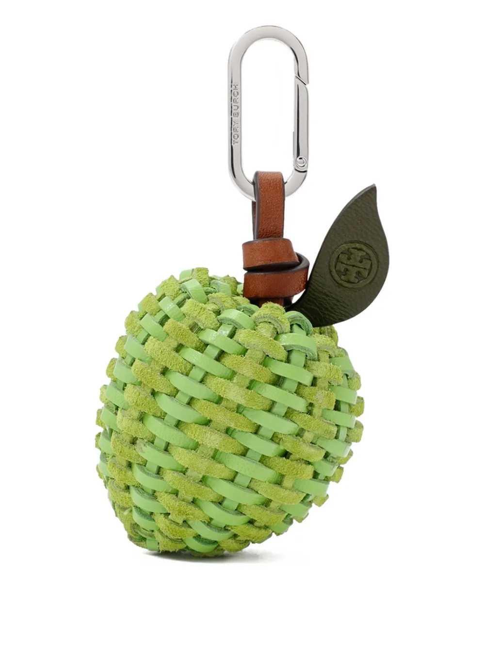 Tory Burch Lime Woven Keyring