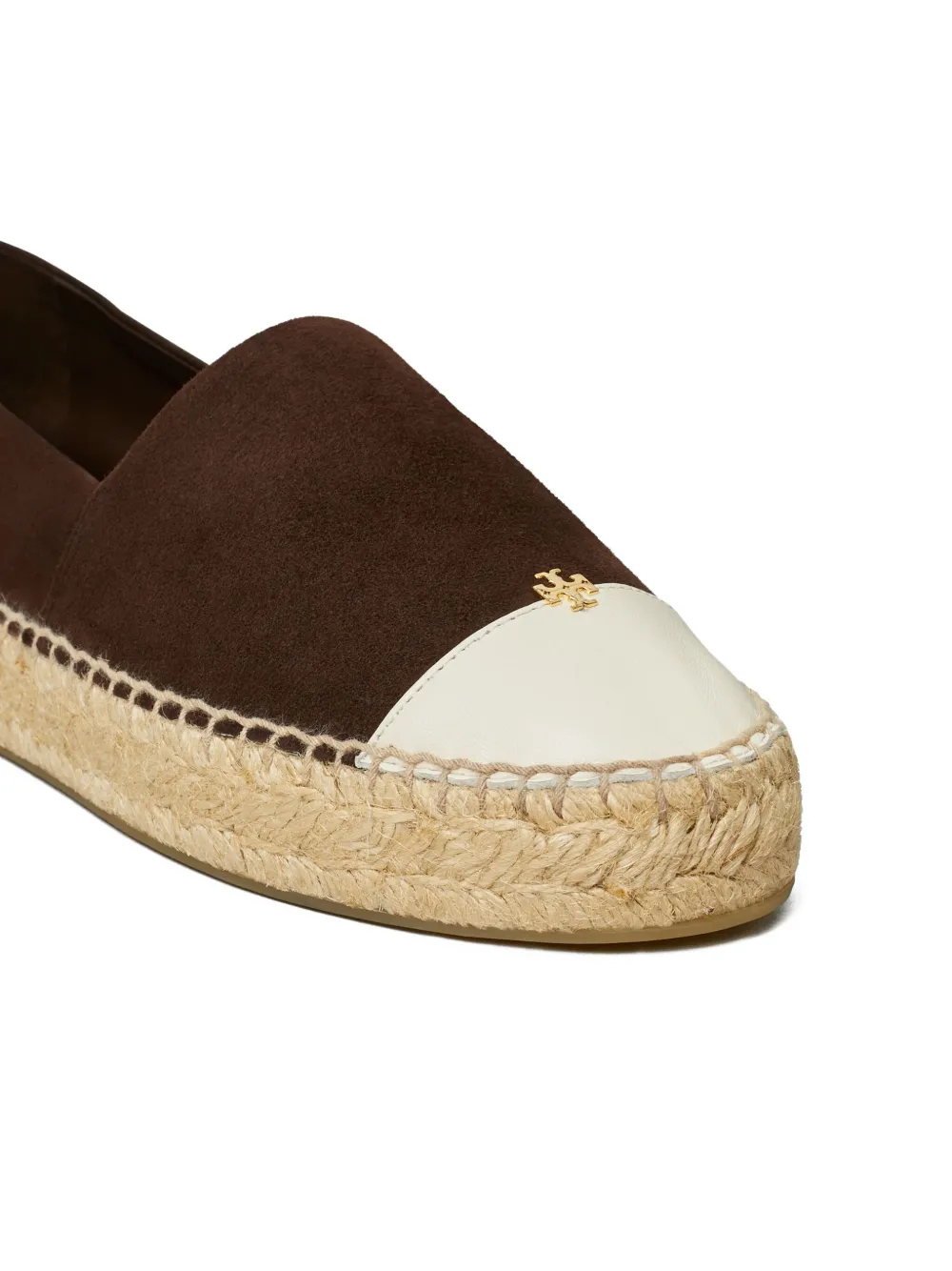 Tory Burch suede espadrilles Brown