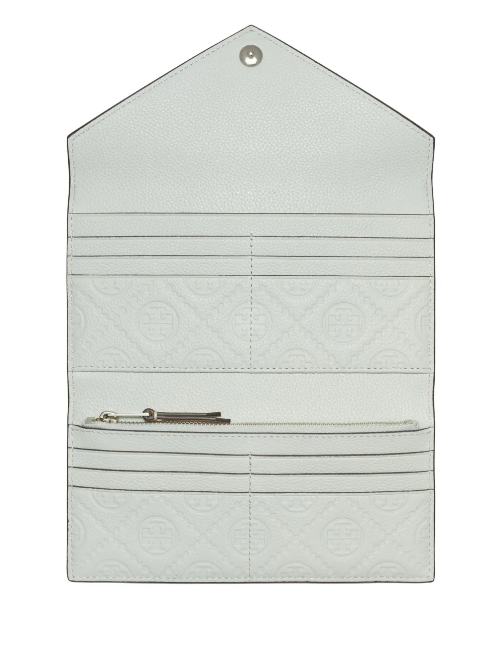 Tory Burch Pebbled-leather Envelope Wallet