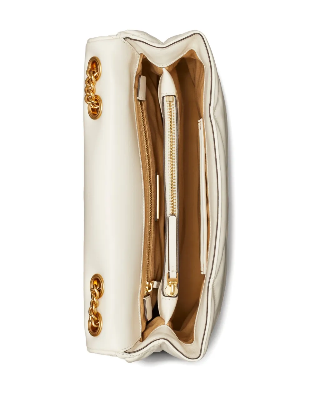 Tory Burch Kira schoudertas Wit