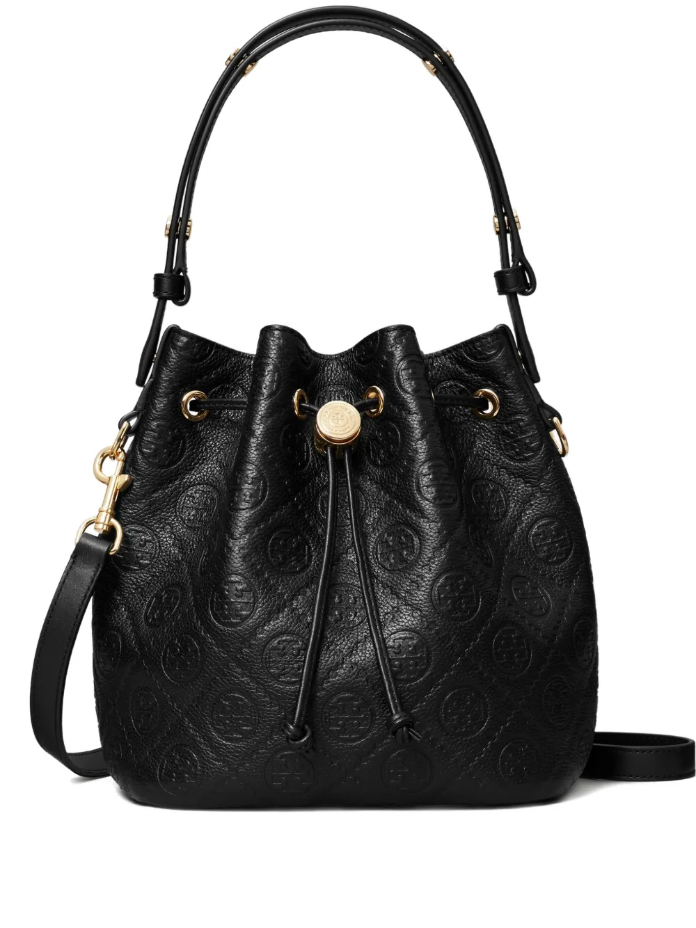 Tory Burch Strukturierte Beuteltasche Mit T-monogramm