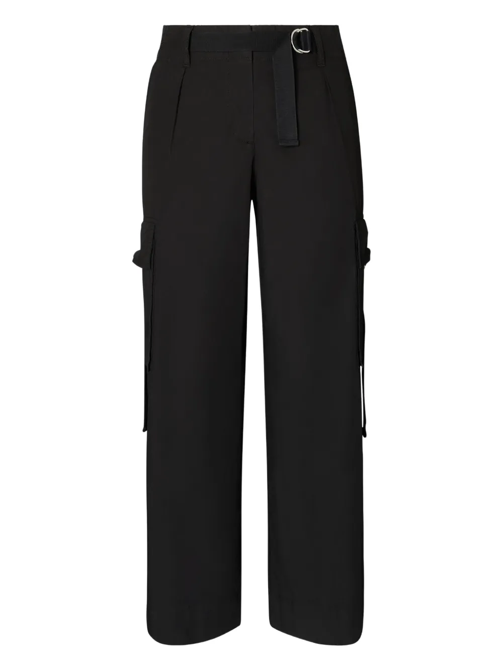 Tory Burch Cargo broek met ceintuur - Zwart