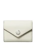 Tory Burch Pebble textured envelope wallet - Neutrals