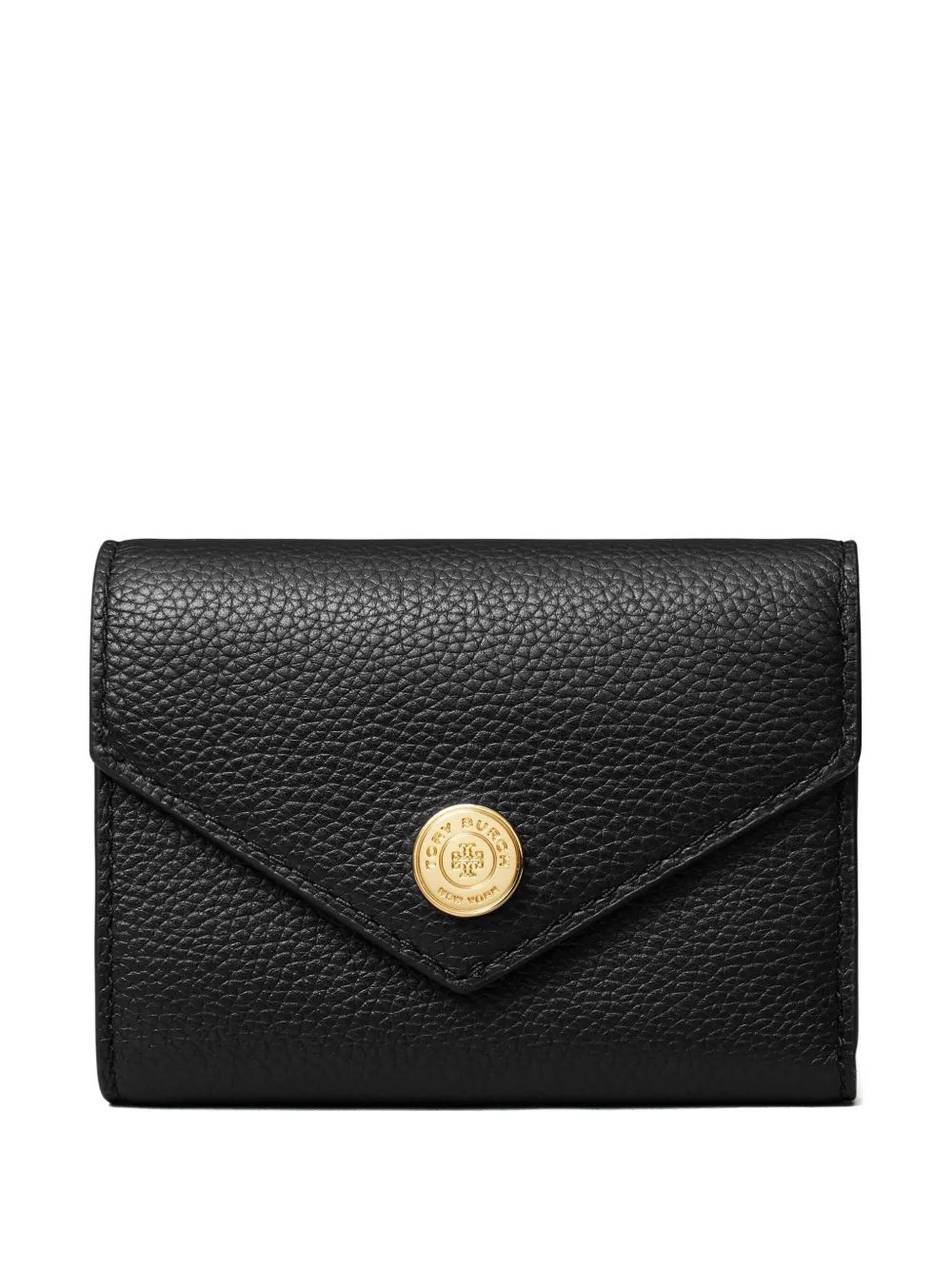 Tory Burch Leren portemonnee Zwart