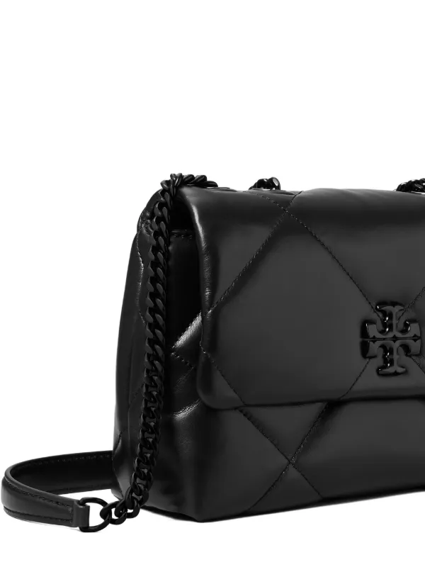 Tory Burch Kira レザーショルダーバッグ | ブラック | FARFETCH JP