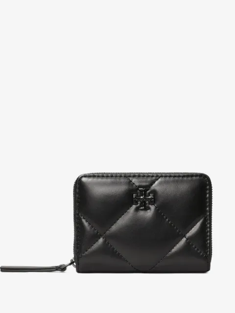 Tory Burch Kira 绗缝皮质环绕式拉链钱包