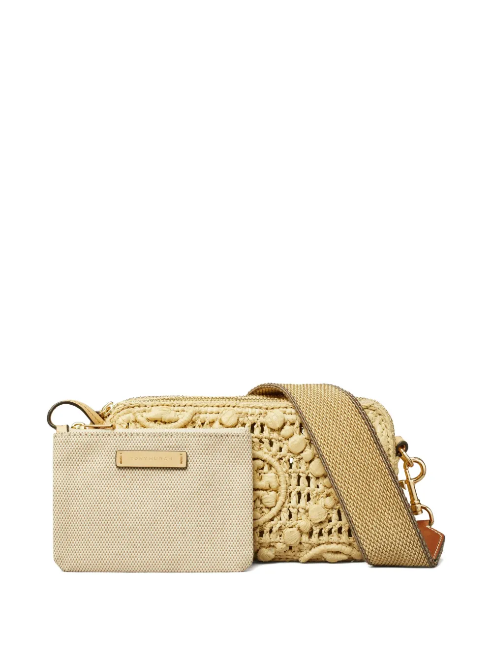 Tory Burch Miller mini-crossbodytas Beige