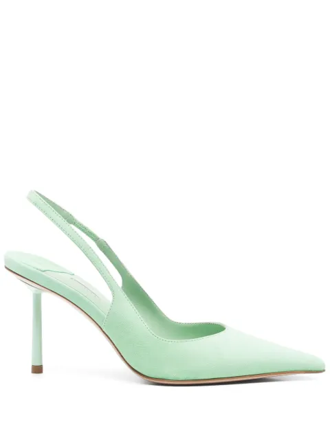 Le Silla 90mm leather pumps 
