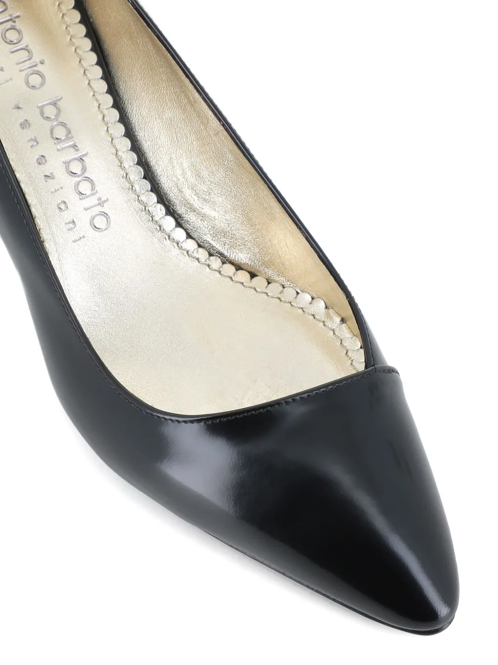 Antonio Barbato Maestri Veneziani leather pumps Zwart