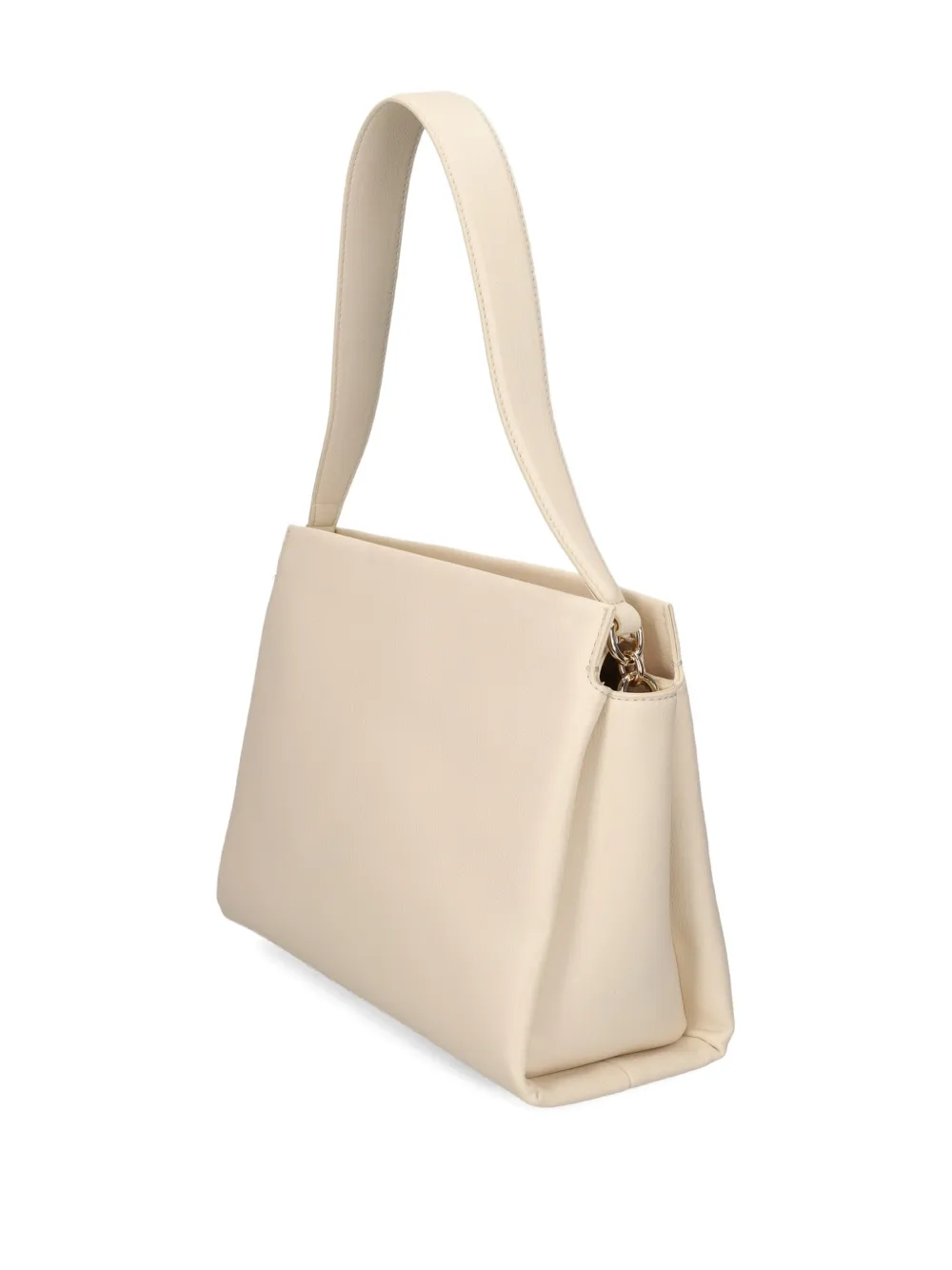 Tommy Hilfiger Leren shopper Beige