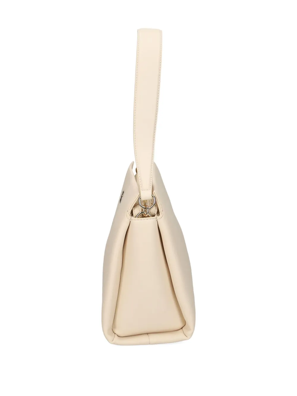 Tommy Hilfiger Leren shopper Beige