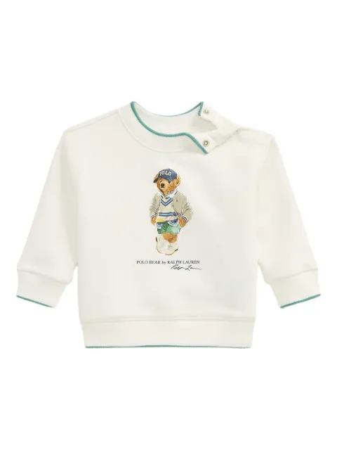 POLO RALPH LAUREN KIDS sudadera con logo estampado