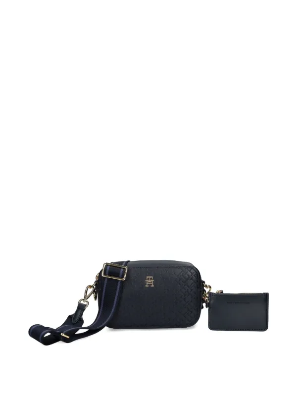 Tommy Hilfiger ロゴエンボス ショルダーバッグ | ブルー | FARFETCH JP