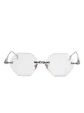 Kuboraum H60 octagonal-frame glasses - Grey