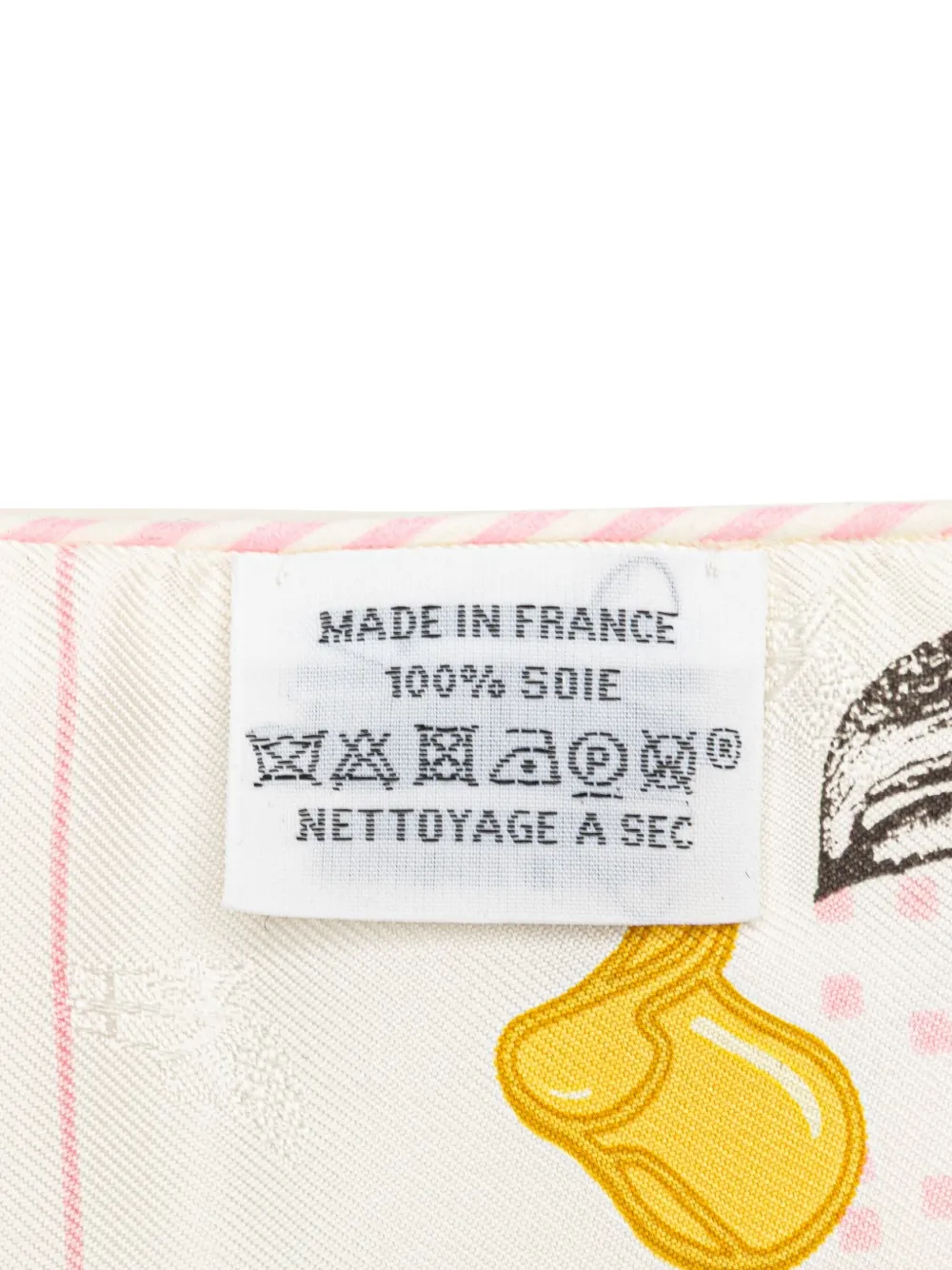 Pre-owned Hermes 2020-2025 Garde Robe Pop Silk Twilly Scarf Scarves
