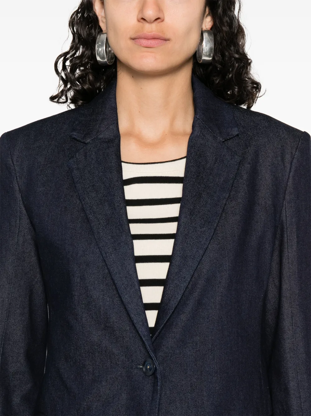 DONDUP SINGLE-BREASTED BLAZER