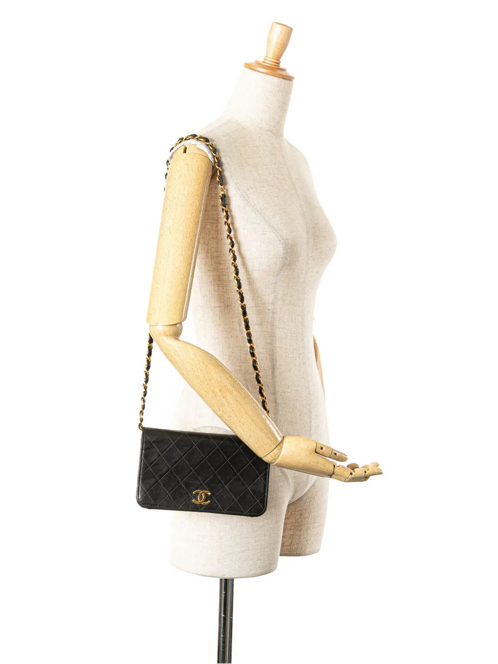 CHANEL Pre-Owned bolsa crossbody  CC capitonada de piel de cordero Full Flap 1997-1999 | Estilos de archivo | Image 2