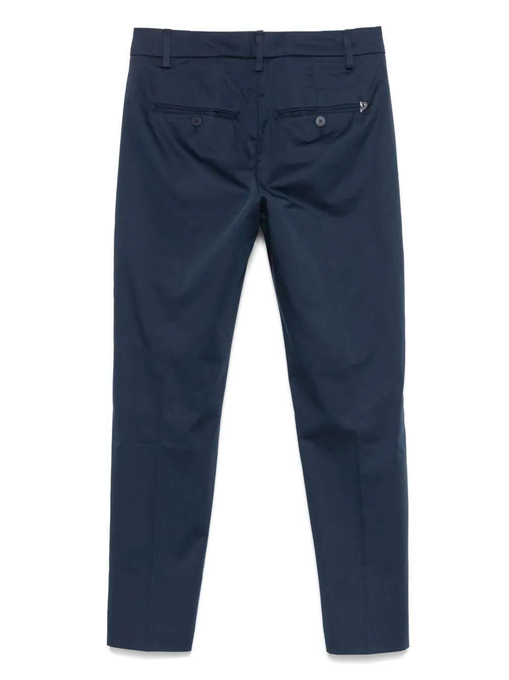 DONDUP cotton-blend trousers - Blauw