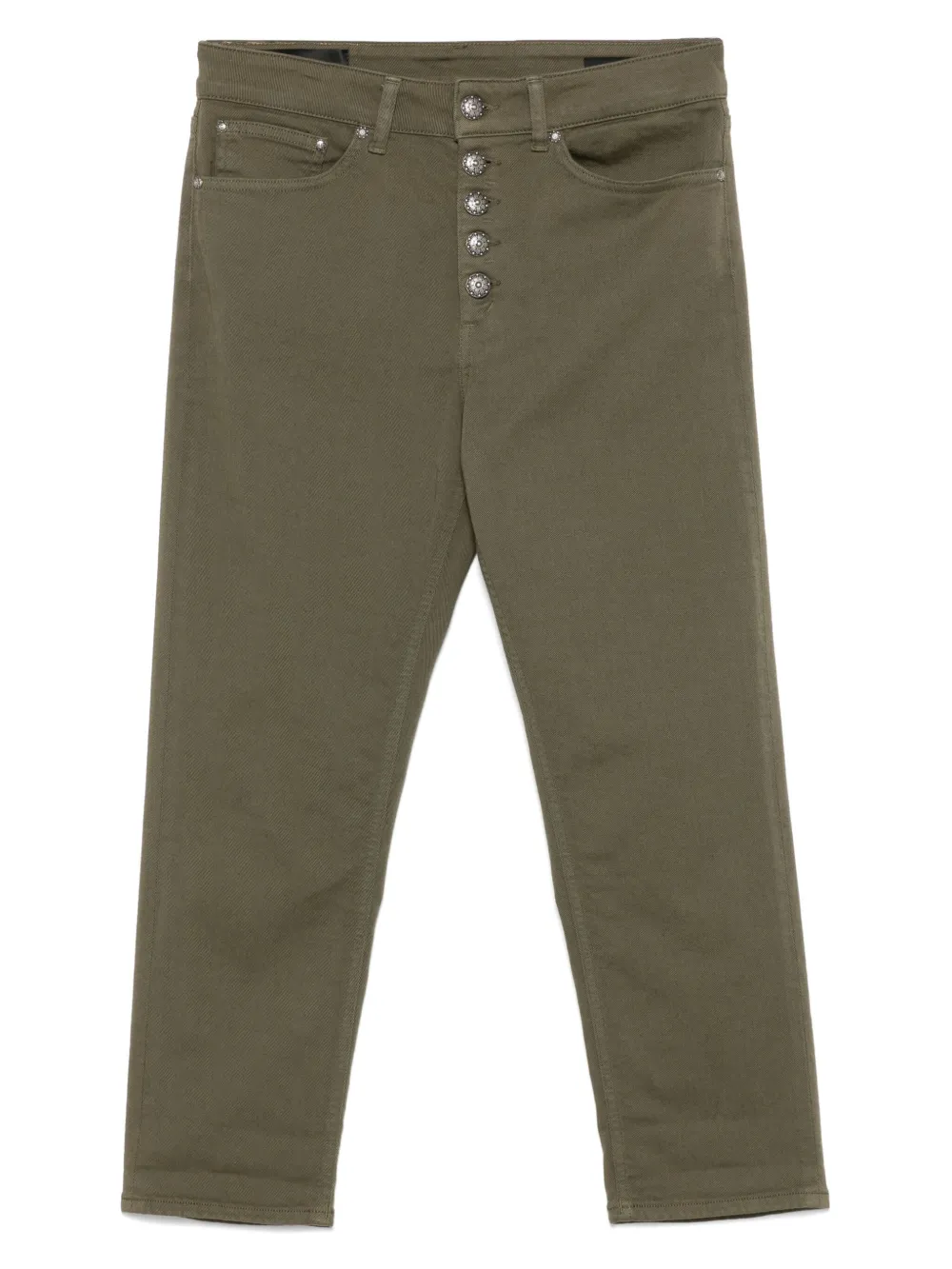 DONDUP Koons cropped jeans Groen