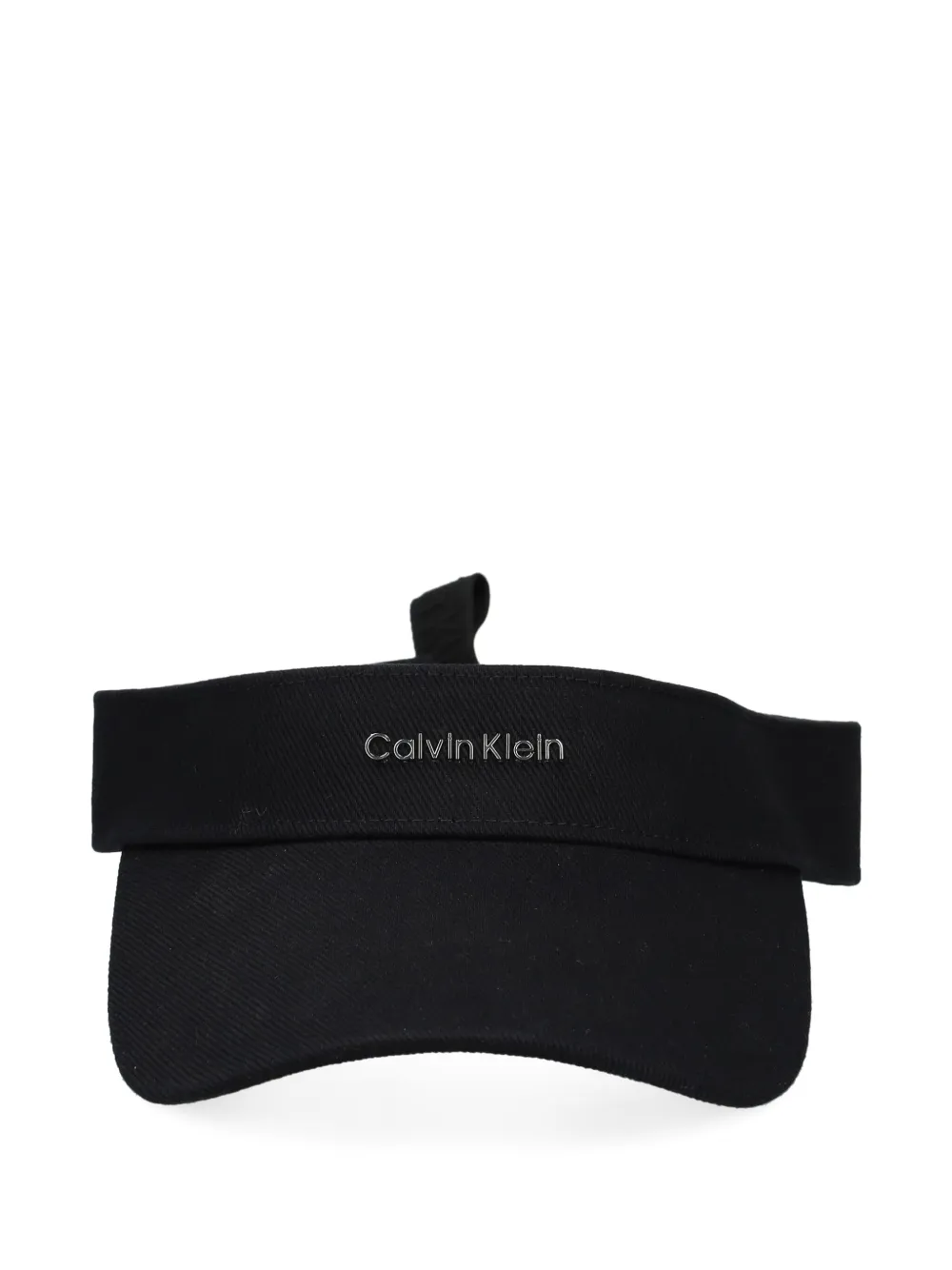 Calvin Klein logo-plaque visor | Black | Image 1