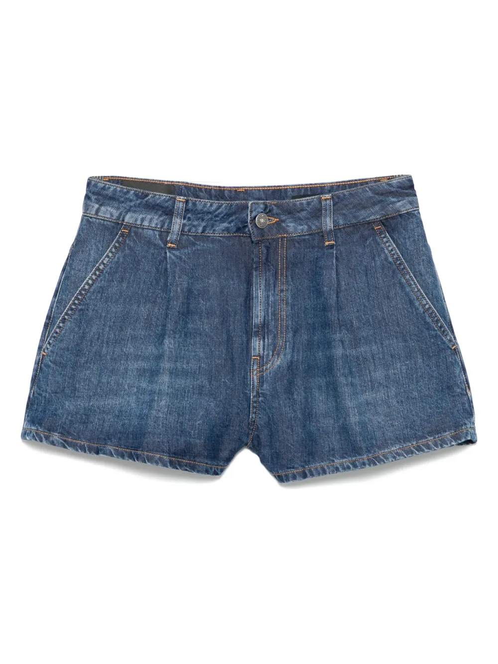 DONDUP shorts de mezclilla con parche del logo | azul | Image 1