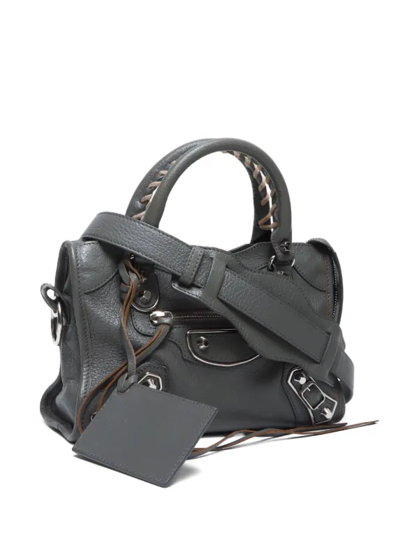 【送料&関税込】Balenciaga Logo Mini Tote Bag BALENCIAGA Logo Shopping Bag Shopper Tote North-South S in