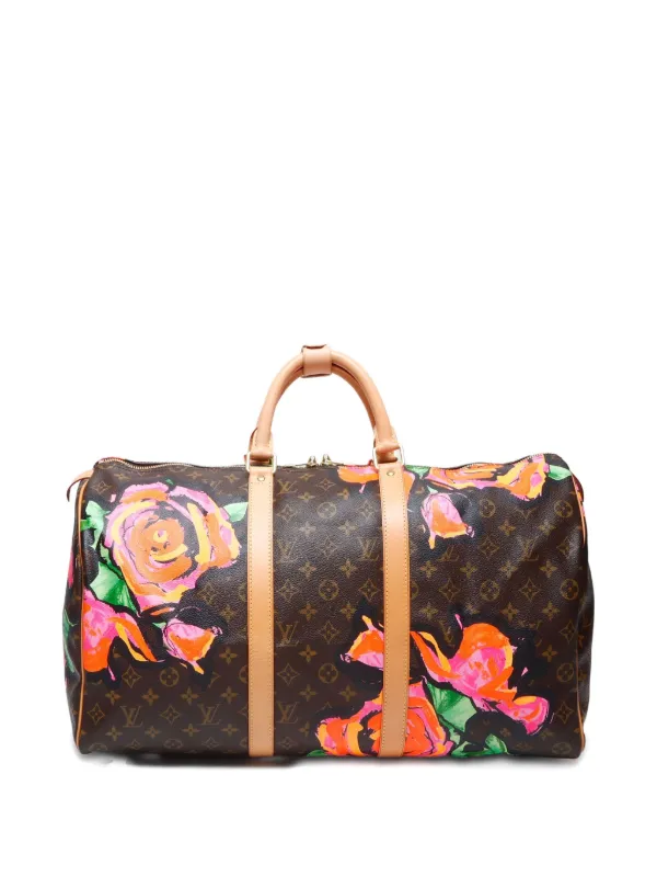 Louis Vuitton Pre-Owned 2008 Keepal 50 Travel Bag | Brown | FARFETCH