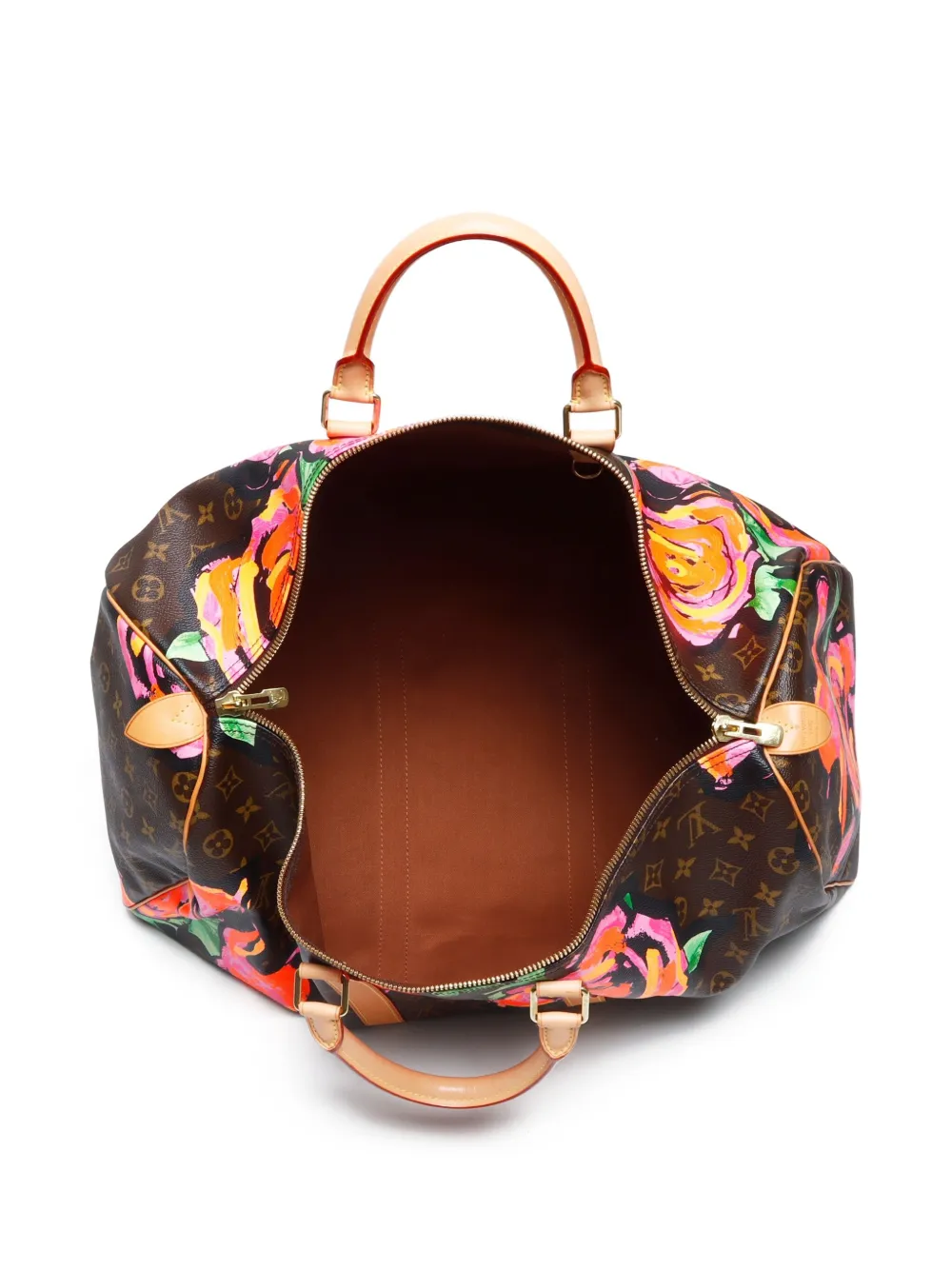Louis Vuitton Pre-Owned 2008 Keepal 50 Travel Bag | Brown | FARFETCH