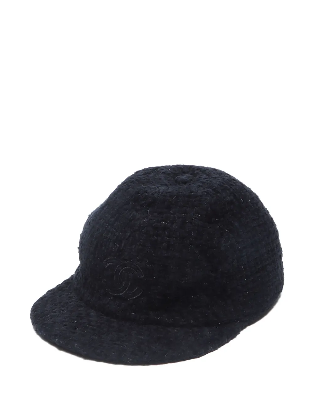 Pre-owned Chanel 2022 Tweed Cap