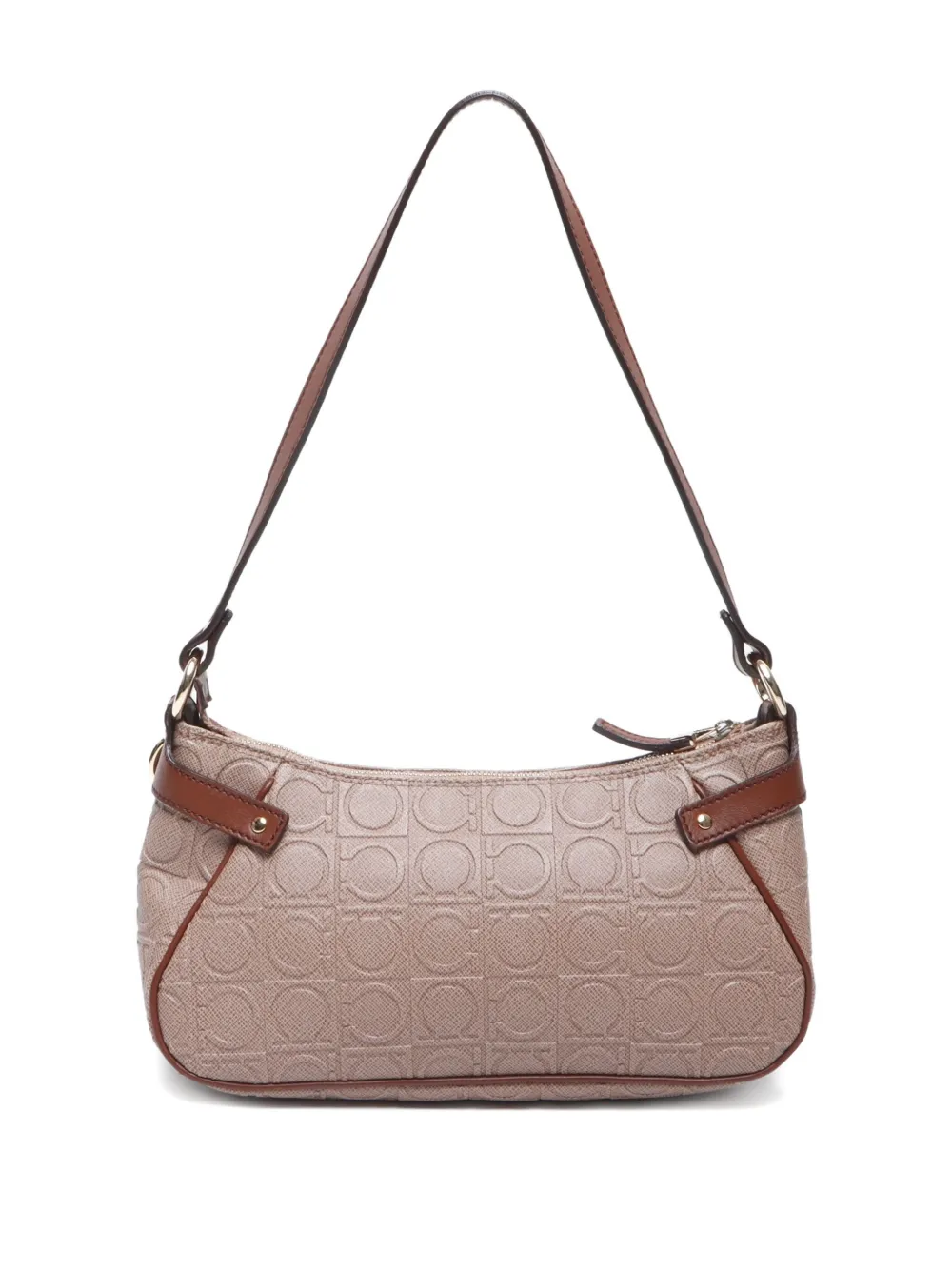 Ferragamo Pre-Owned 2000-2010 Gancini-embossed shoulder bag | Pre-Owned | Image 2