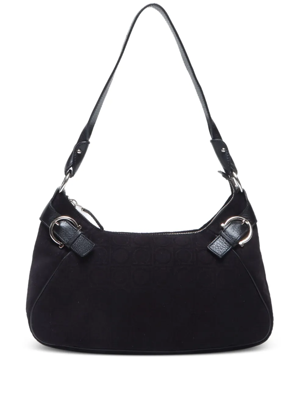 Ferragamo Pre-Owned 2000-2010s Gancini shoulder bag | Black | Image 1