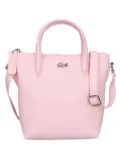 Lacoste mini textured tote bag - Pink