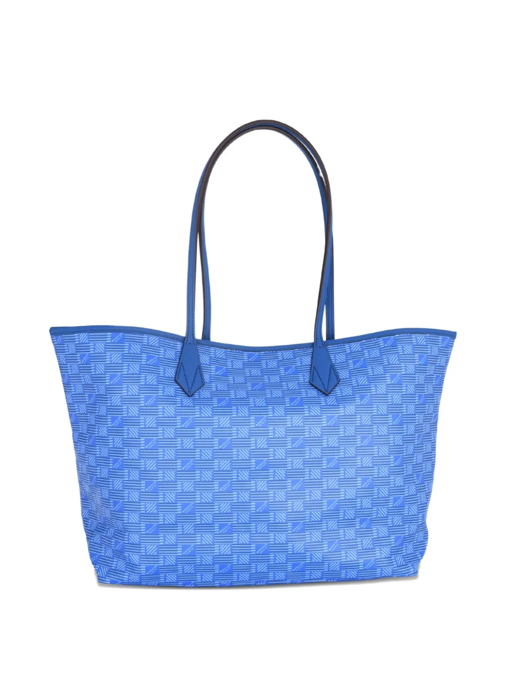 Moreau Medium Saint Tropez Patterned Tote Bag In Blue