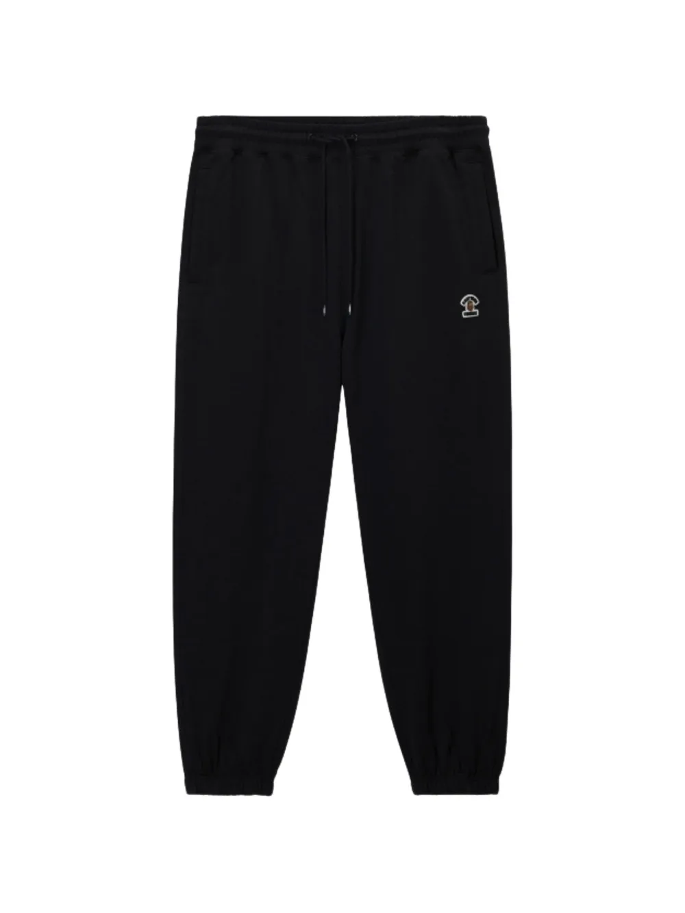 FINGERCROXX Pantaloni sportivi con orli elasticizzati - Nero