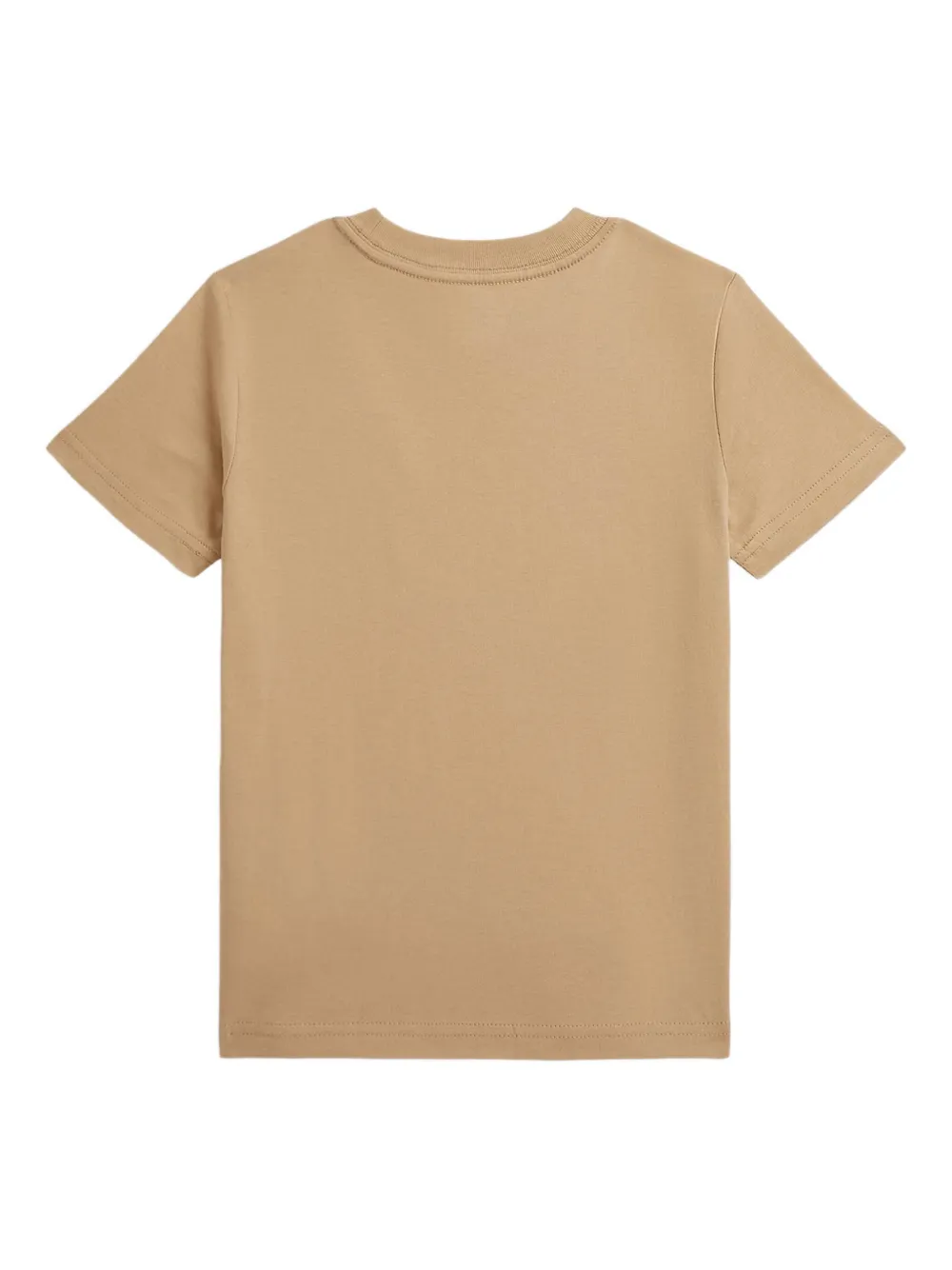 POLO RALPH LAUREN KIDS T-shirt met geborduurd logo Beige