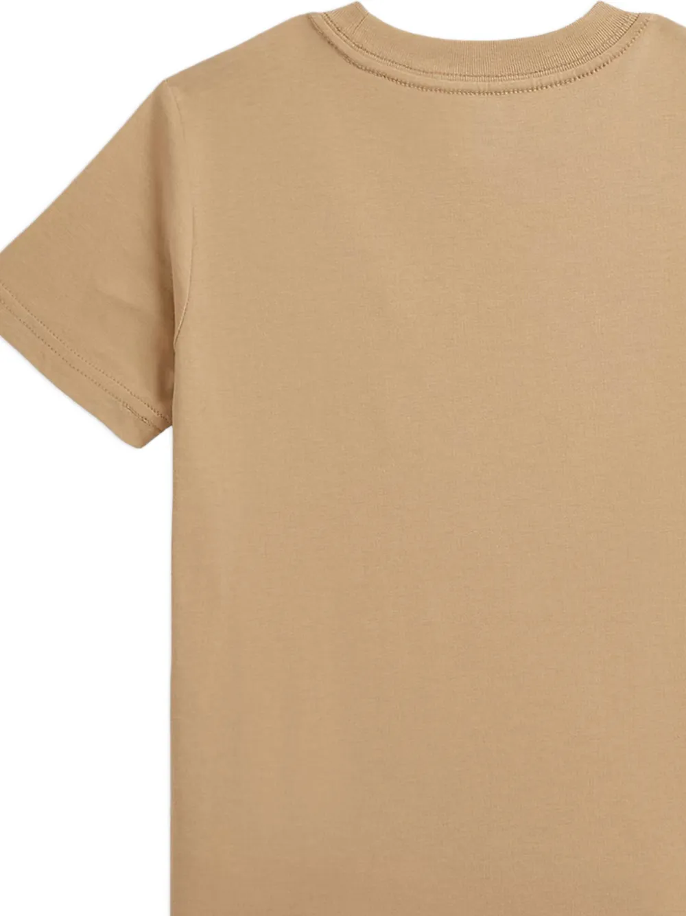 POLO RALPH LAUREN KIDS T-shirt met geborduurd logo Beige