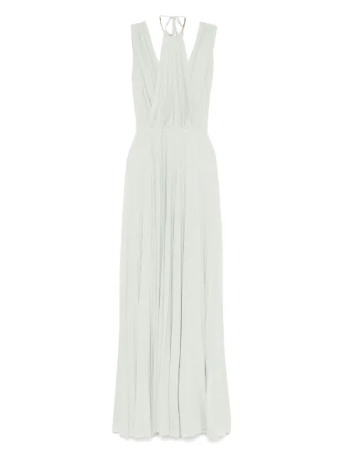 Elisabetta Franchi belted jersey maxi dress