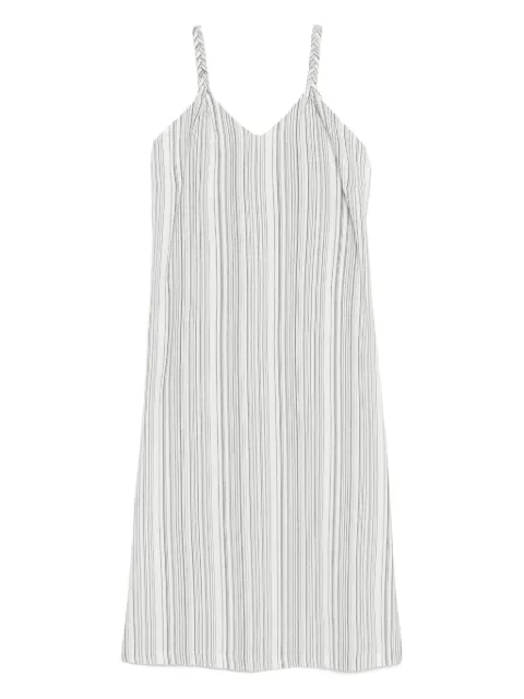 b+ab striped midi dress